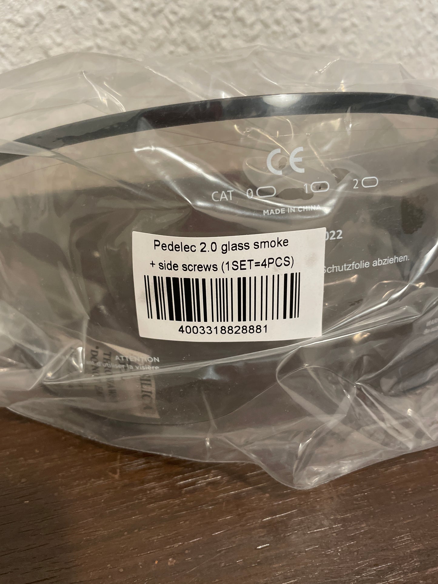 Ersatzvisier für ABUS Pedelec 2.0 ACE, Hyban 2.0 ACE und HUD-Y ACE - Farbe: getönt